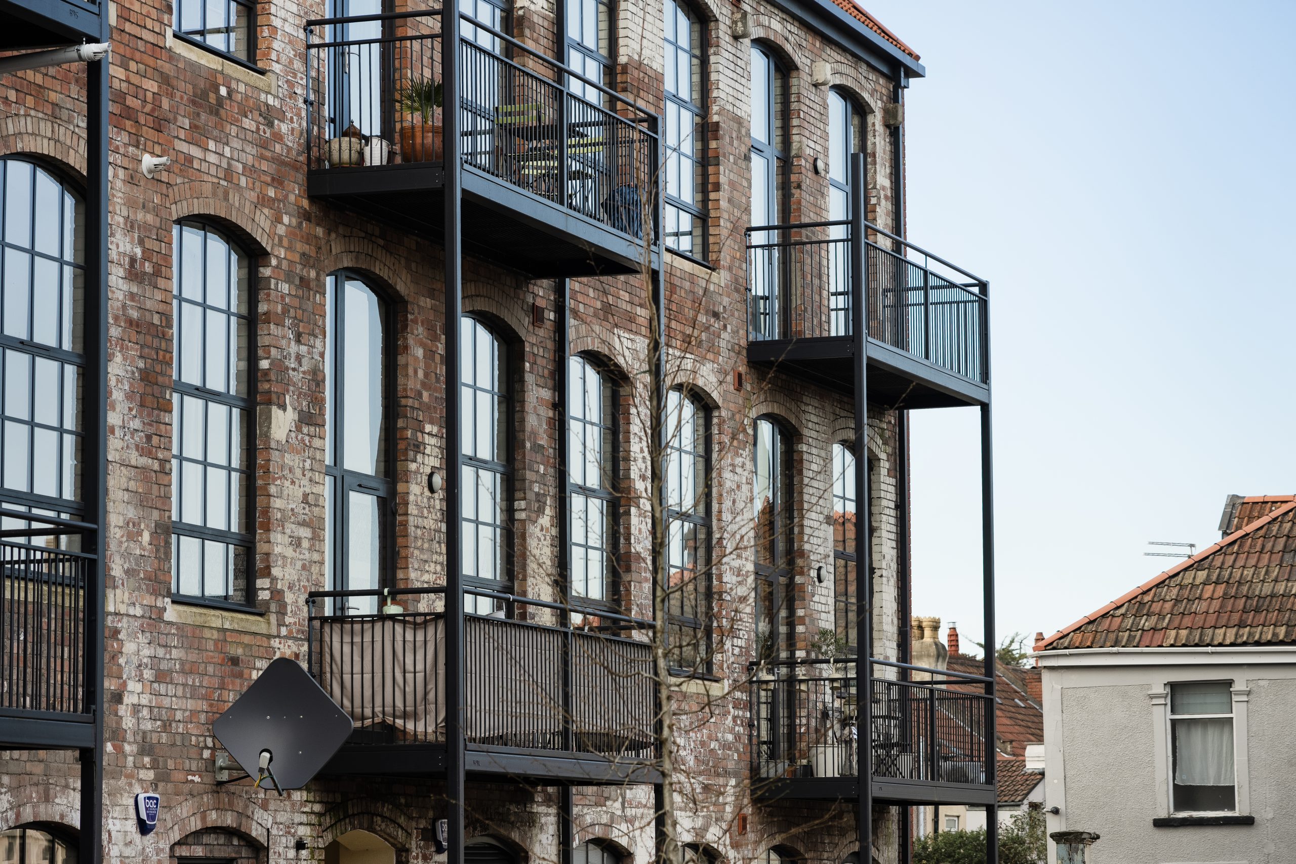 Elizabeth Shaw House factory conversion, Greenbank, Bristol